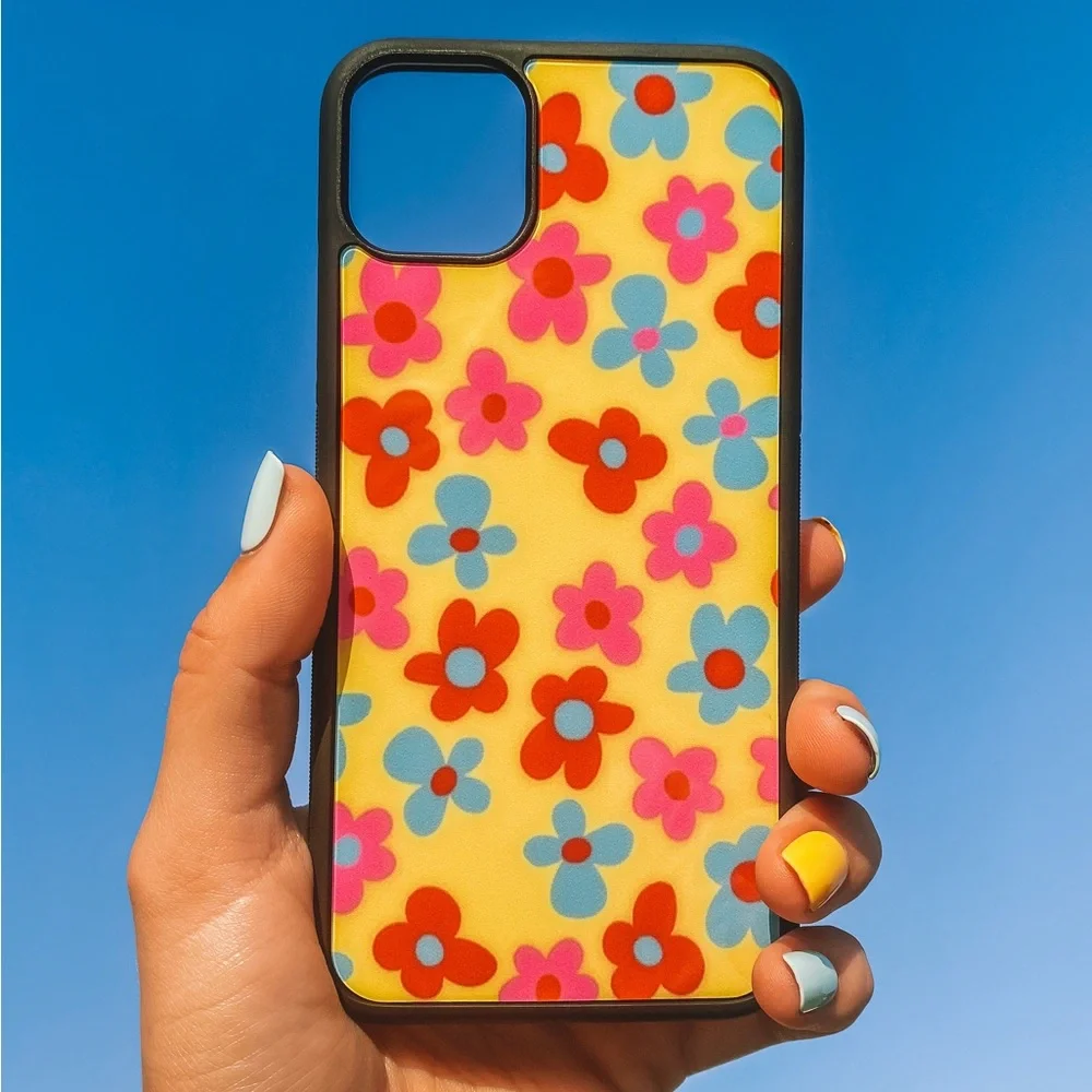 Scandi Flower Floral iPhone Case